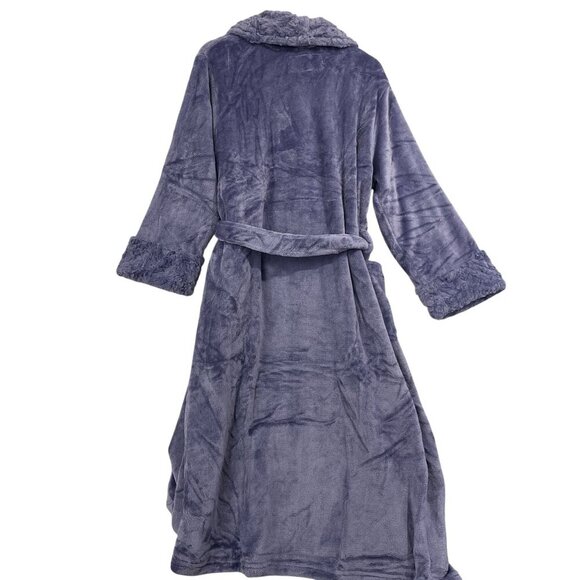 Midnight by Carole Hochman Purple Robe - Picture 2 of 7